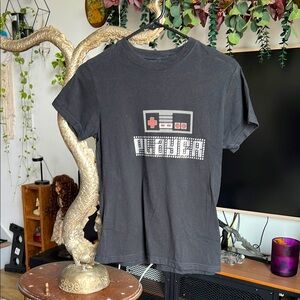 Vintage Video Game Tee Player Graphic